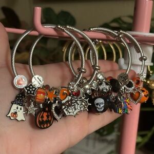 Halloween Charm Bracelets